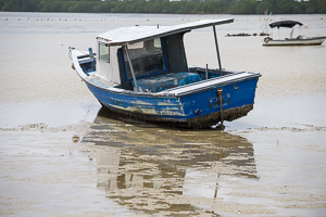 Picture 9 - Abandoned Boat, near the Temple by the Sea, Trinidad.